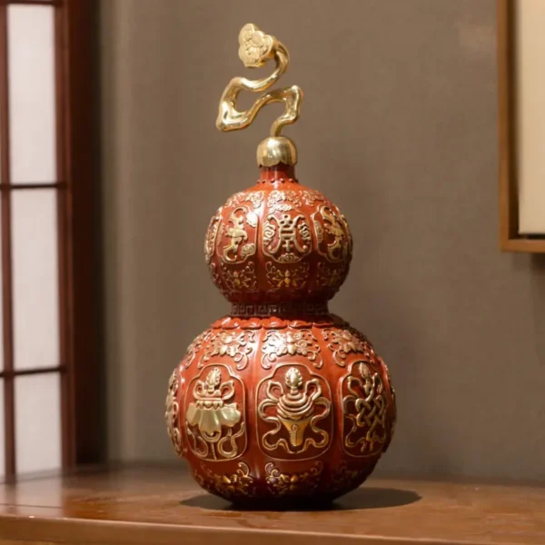 Auspicious Eight Treasures Gourd