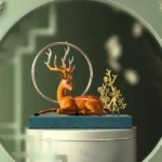 Auspicious Fortune Deer