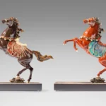 Celestial Steed Ascending to the Skies (Brown)