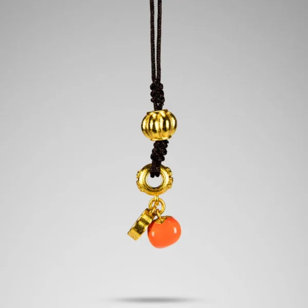 Persimmon of Lasting Luck Charm