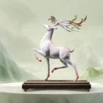 The Auspicious Deer – Blessings in Every Leap