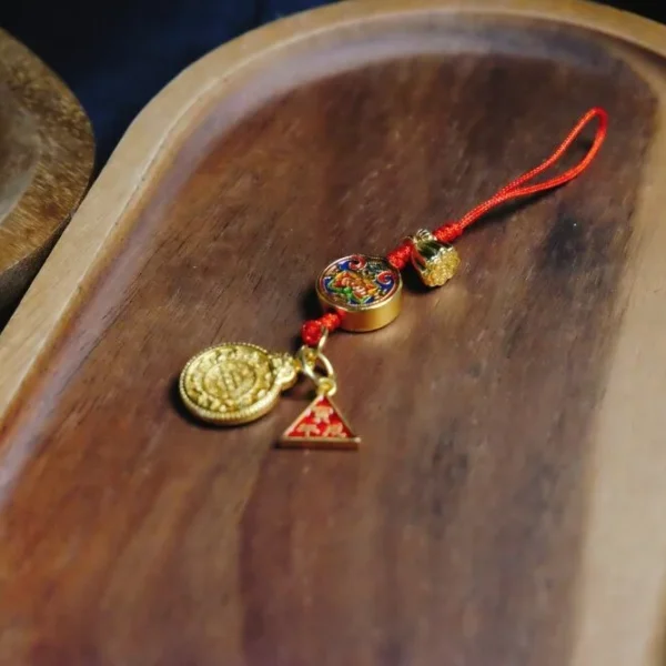 Five Directions God of Wealth Plaque