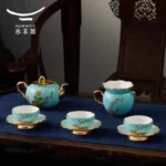Lady Turquioa - 12pc Tea Set - 图片 4