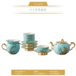 Lady Turquioa - 12pc Tea Set - 图片 5
