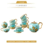 Lady Turquioa - 17pc Tea/Coffee Set - 图片 5