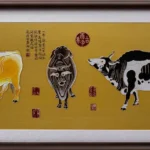 Five Oxen Heralding Blessings
