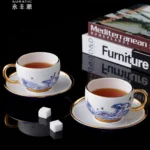 Pearls d Orient - 140ml 4pc Cup & Saucer