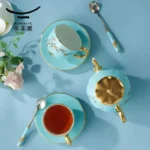 Lady Turquioa - 8pc Tea/Coffee Set 480ml - 图片 2